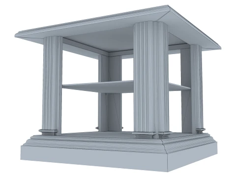 Coffee Table Verona 15M 3D Model