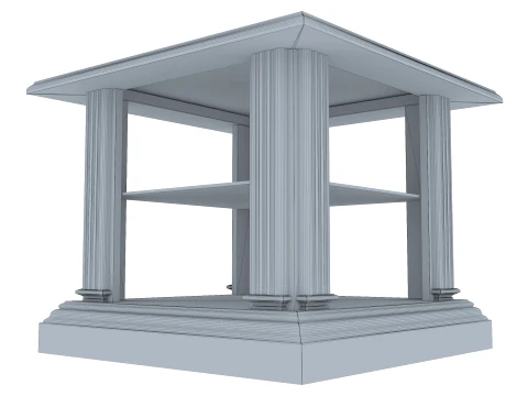 Coffee Table Verona 15M 3D Model