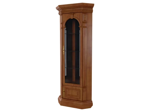 Corner China Cabinet Verona 28M 3D Model