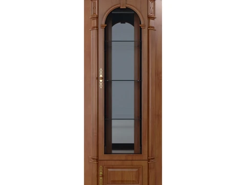 Corner China Cabinet Verona 28M 3D Model