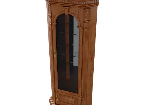 Corner China Cabinet Verona 28M 3D Model