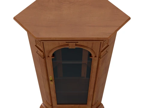 Corner China Cabinet Verona 28M 3D Model