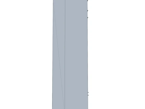 Corner China Cabinet Verona 28M 3D Model