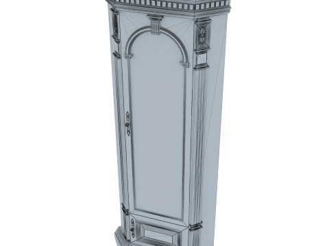 Corner China Cabinet Verona 28M 3D Model