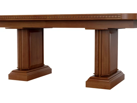Dining Table Verona 14 1M 3D Model