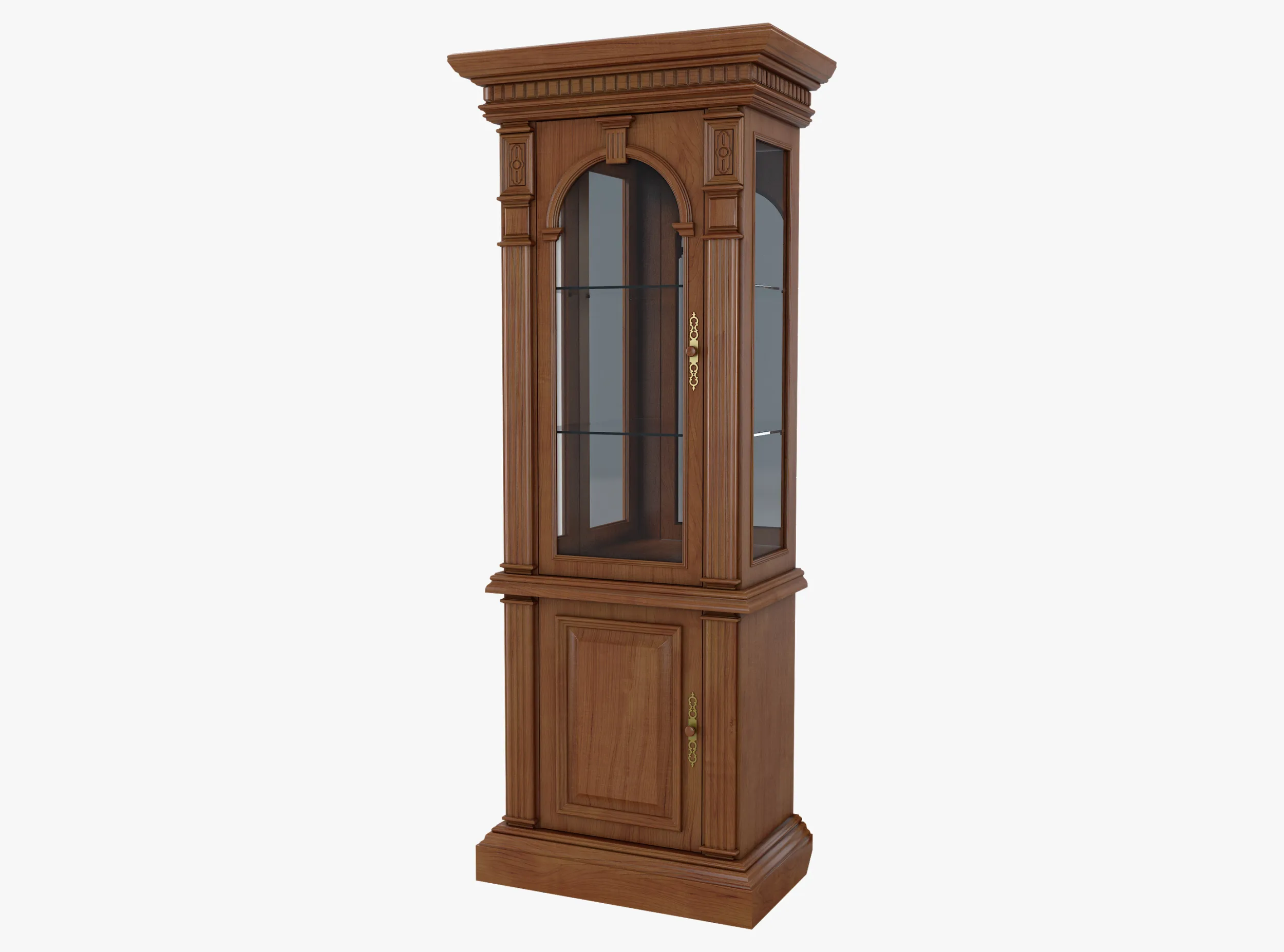 Display Cabinet Verona 6M 3D Model .c4d .max .obj .3ds .fbx .stl .blend 