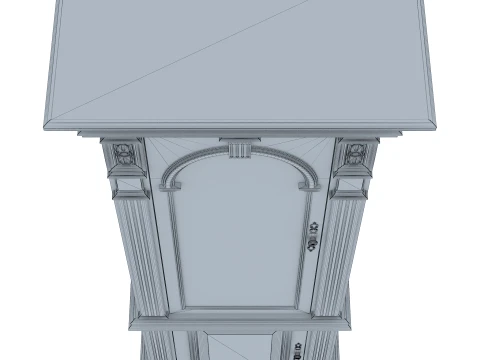 Display Cabinet Verona 6M 3D Model