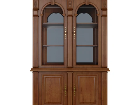 Display Cabinet Verona 7M 3D Model