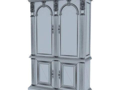 Display Cabinet Verona 7M 3D Model