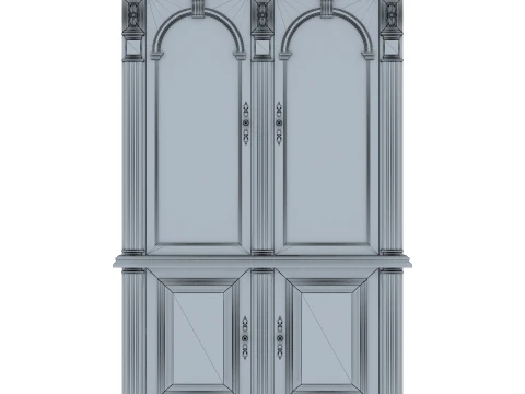 Display Cabinet Verona 7M 3D Model