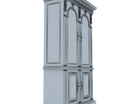 Display Cabinet Verona 7M 3D Model
