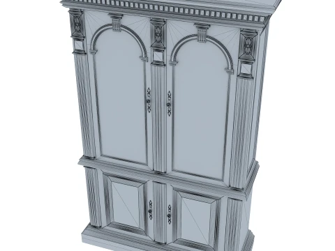 Display Cabinet Verona 7M 3D Model