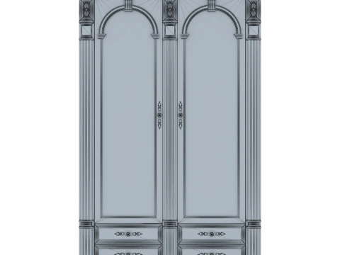 Display Cabinet Verona 22M 3D Model