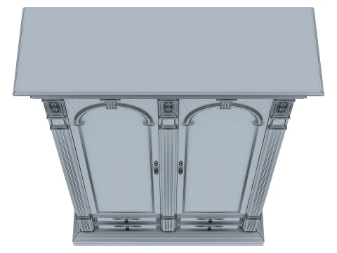 Display Cabinet Verona 22M 3D Model