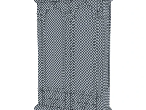 Display Cabinet Verona 22M 3D Model