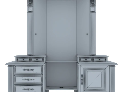 Dressing Table Verona 5M 3D Model