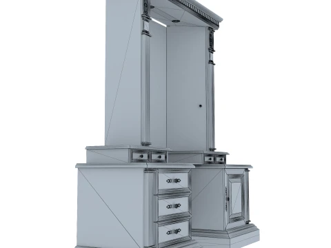 Dressing Table Verona 5M 3D Model
