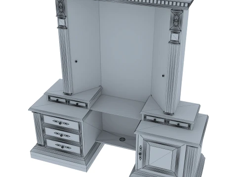 Dressing Table Verona 5M 3D Model