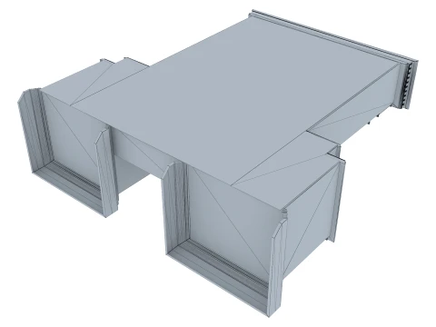 Dressing Table Verona 5M 3D Model