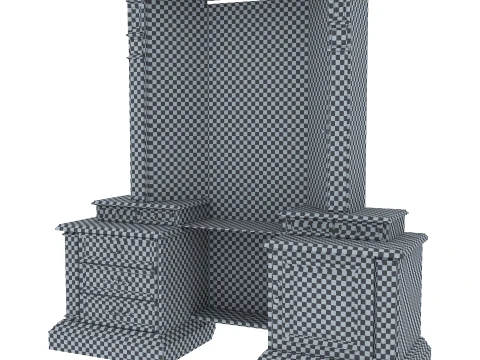 Dressing Table Verona 5M 3D Model
