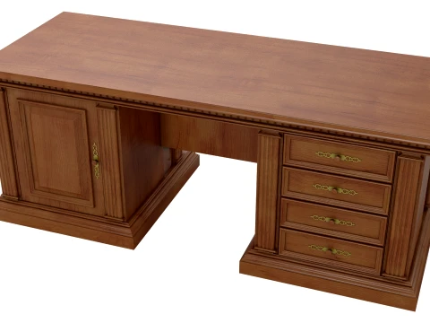 Executive Desk Verona 30M 3D Model