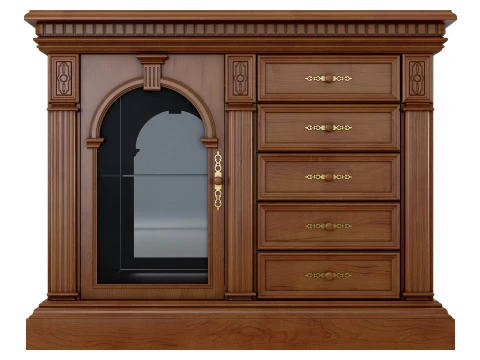 Sideboard Verona 2M 3D Model