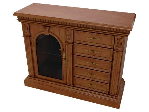 Sideboard Verona 2M 3D Model