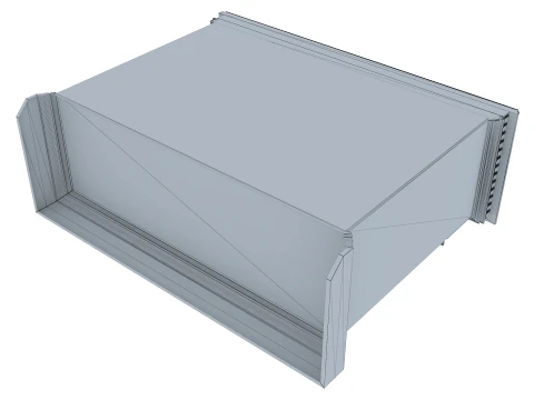 Sideboard Verona 2M 3D Model
