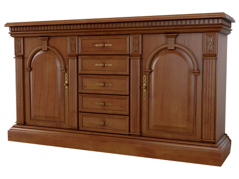 Sideboard Verona 11 1M 3D Model