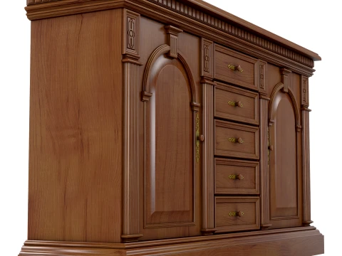 Sideboard Verona 11 1M 3D Model