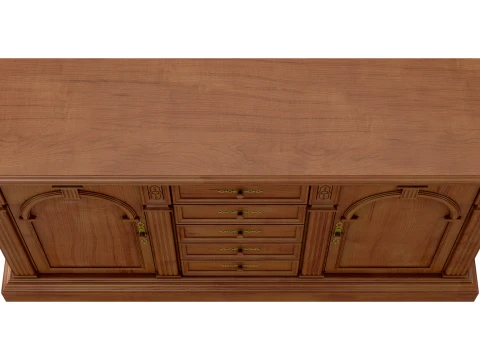 Sideboard Verona 11 1M 3D Model