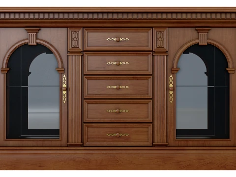 Sideboard Verona 11M 3D Model