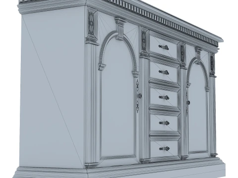 Sideboard Verona 11M 3D Model