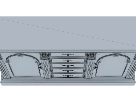 Sideboard Verona 11M 3D Model