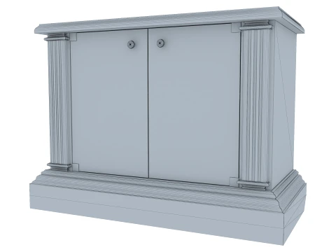 TV Stand Verona 13M 3D Model