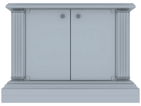 TV Stand Verona 13M 3D Model