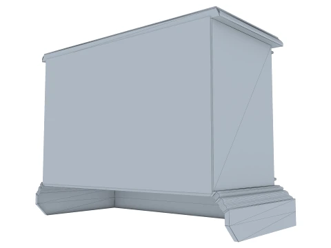 TV Stand Verona 13M 3D Model