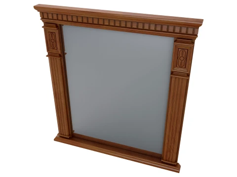 Wall Mirror Verona 16M 3D Model
