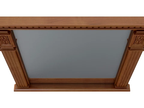 Wall Mirror Verona 16M 3D Model