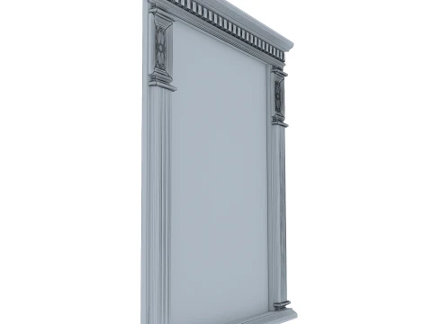 Wall Mirror Verona 16M 3D Model