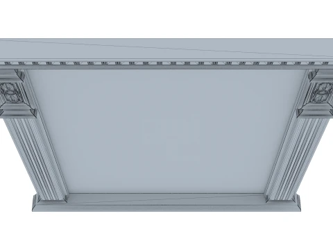 Wall Mirror Verona 16M 3D Model