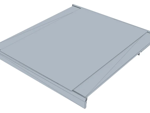 Wall Mirror Verona 16M 3D Model