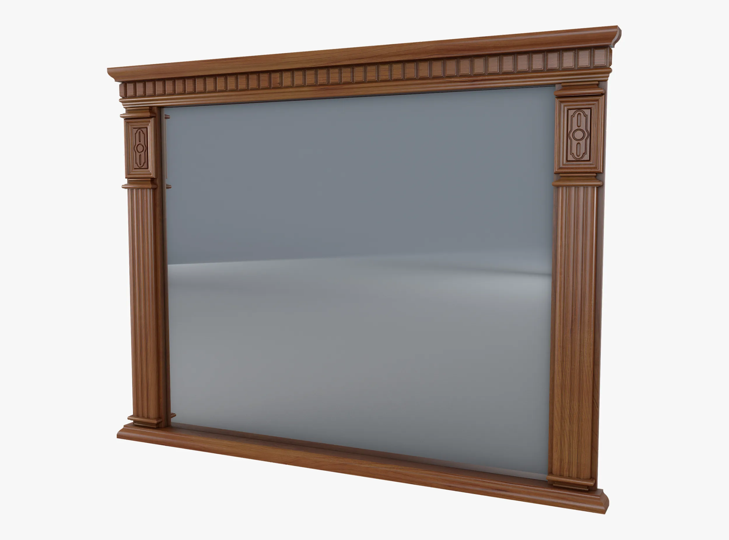 Wall Mirror Verona 17M 3D Model .c4d .max .obj .3ds .fbx .stl .blend 