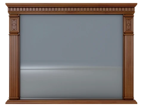 Wall Mirror Verona 17M 3D Model