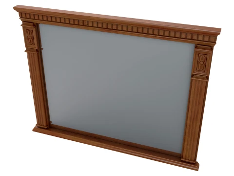 Wall Mirror Verona 17M 3D Model