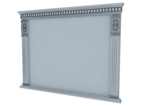 Wall Mirror Verona 17M 3D Model