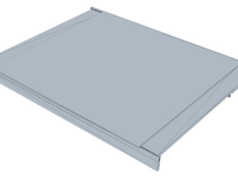 Wall Mirror Verona 17M 3D Model