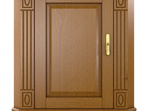 Corner Cabinet Victoria 08 3D Model