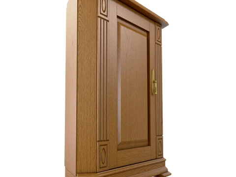 Corner Cabinet Victoria 08 3D Model