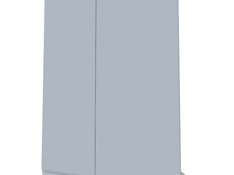 Corner Cabinet Victoria 08 3D Model